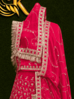 Shanaya Frendy Silk  Rajputi Poshak- Cherry - Image 3