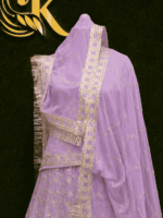 Shanaya Frendy Silk  Rajputi Poshak- Levender - Image 3