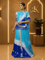 Rekha Satin Rajputi Poshak
- Royal Blue