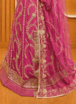 Aarti Semi Pure Rajputi Poshak - Pink - Image 3