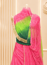 Apsara Organza Rajputi Poshak  - Gajari - Image 3