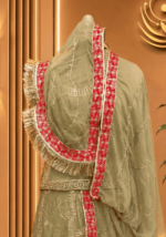 Amara Fendy Silk Rajputi Poshak
- Green - Image 3