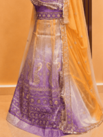 Saheli  Glass Organza Rajputi Poshak- Shaded 2 - Image 2
