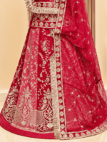 Kesar Semi Pure Rajputi Poshak - Gajari - Image 2
