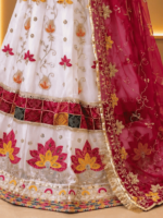 Kanchan Semi Pure Rajputi Poshak- Rani - Image 2