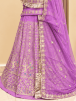 Priya Semi Pure Rajputi Poshak- Pink - Image 2