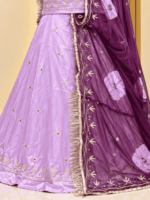 Latika Satin Rajputi Poshak - Pink - Image 2