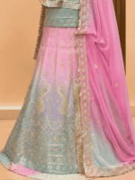 Saheli  Glass Organza Rajputi Poshak- Shaded 7 - Image 2