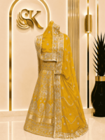 Durga D natural Rajputi Poshak- Yellow