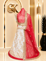 Kavita Semi Pure Rajputi Poshak- Red