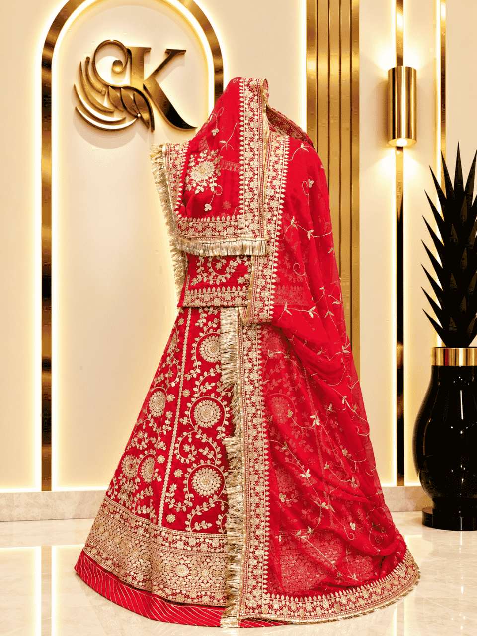 untitled-design-2-386 Karwa Chauth Semi Pure Rajputi Poshak 1 - Image 1
