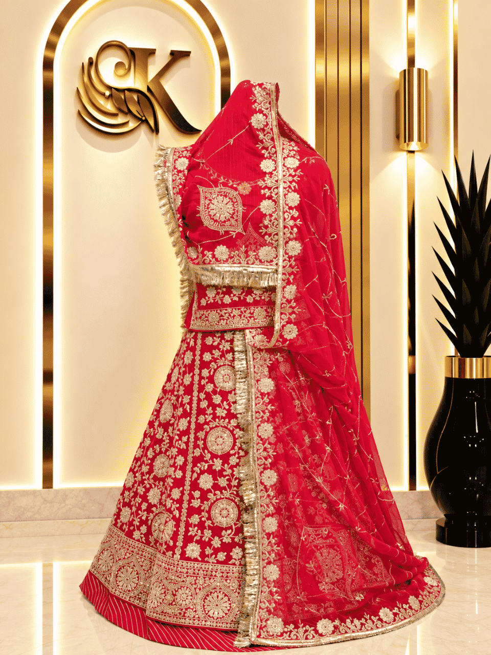 untitled-design-2-387 Karwa Chauth Semi Pure Rajputi Poshak 2 - Image 1
