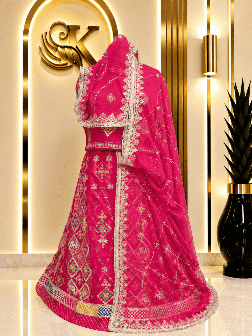 untitled-design-2-391 Supriya Semi Pure Rajputi Poshak- Gajari - Image 1