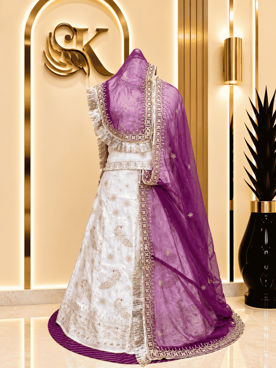 untitled-design-2-404 Kirti Semi Pure Rajputi Poshak- Wine - Image 1