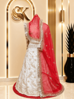 Kirti Semi Pure Rajputi Poshak- Red