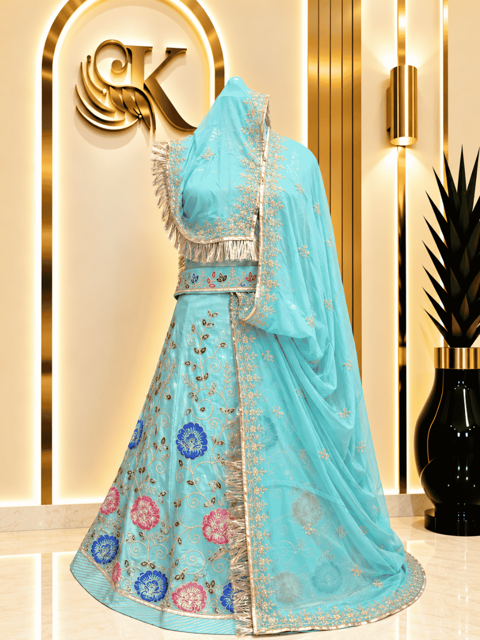 untitled-design-2-423 Chandan Fendy Silk Rajputi Poshak- Sea Green - Image 1
