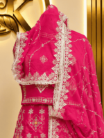 Supriya Semi Pure Rajputi Poshak- Gajari - Image 3