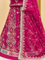 Supriya Semi Pure Rajputi Poshak- Rani - Image 3
