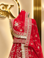 Karwa Chauth Semi Pure Rajputi Poshak 4 - Image 3
