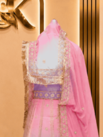 Saheli  Glass Organza Rajputi Poshak- Shaded 6 - Image 3