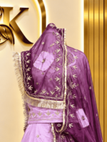 Latika Satin Rajputi Poshak - Pink - Image 3